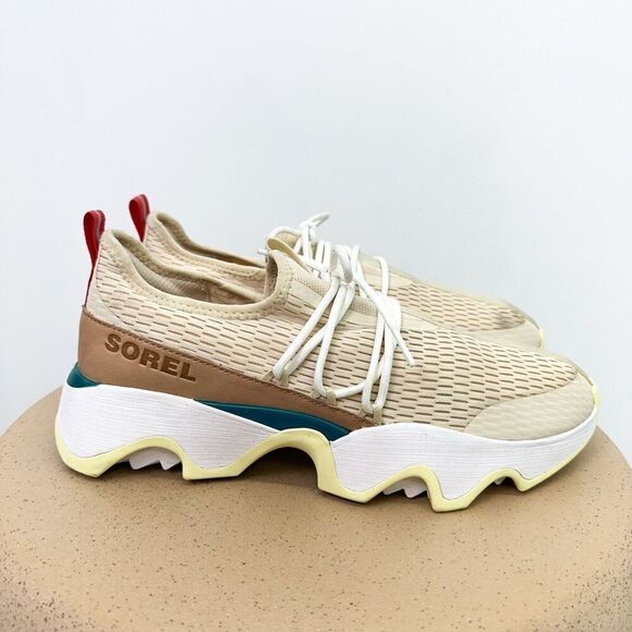 Sorel Women's Kinetic™ Impact II Lace Sneaker Bleached Ceramic / Endive - Picture 1 of 15